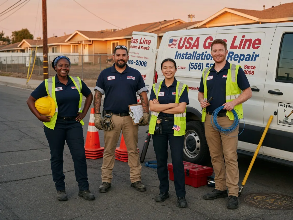 Gas Line Installation company in Olmstead, KY